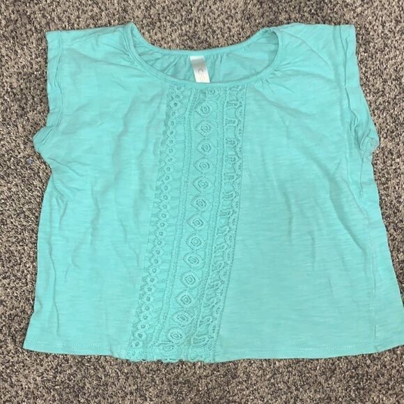 Cherokee Mint Green - Short Sleeved Top - Size M - Picture 1 of 3
